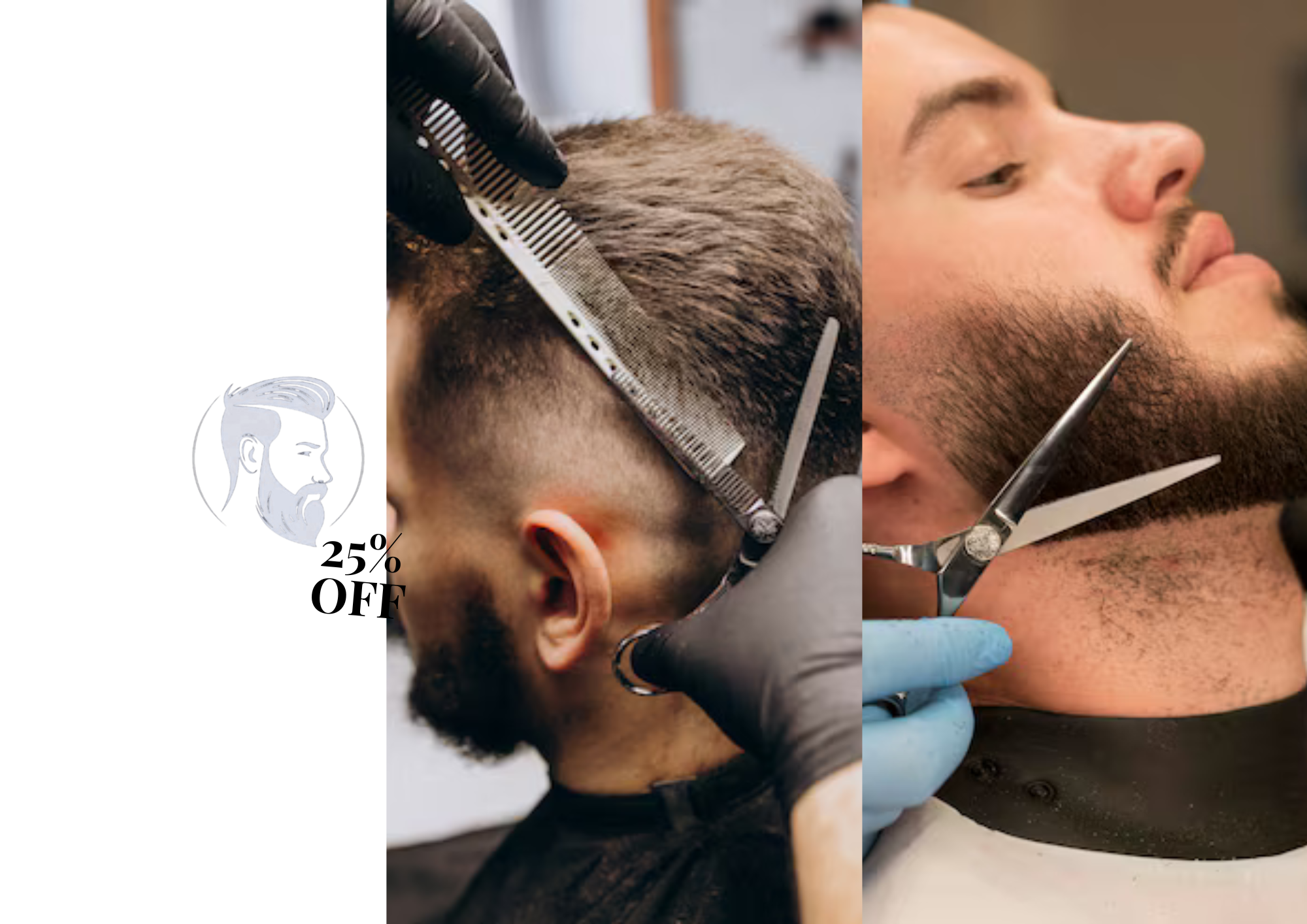 Combo corte e barba